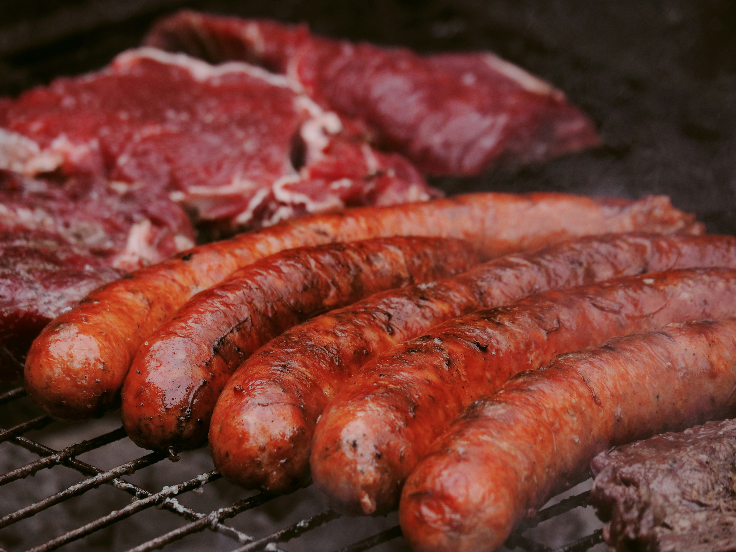 Grill menu ud af huset på Sjælland